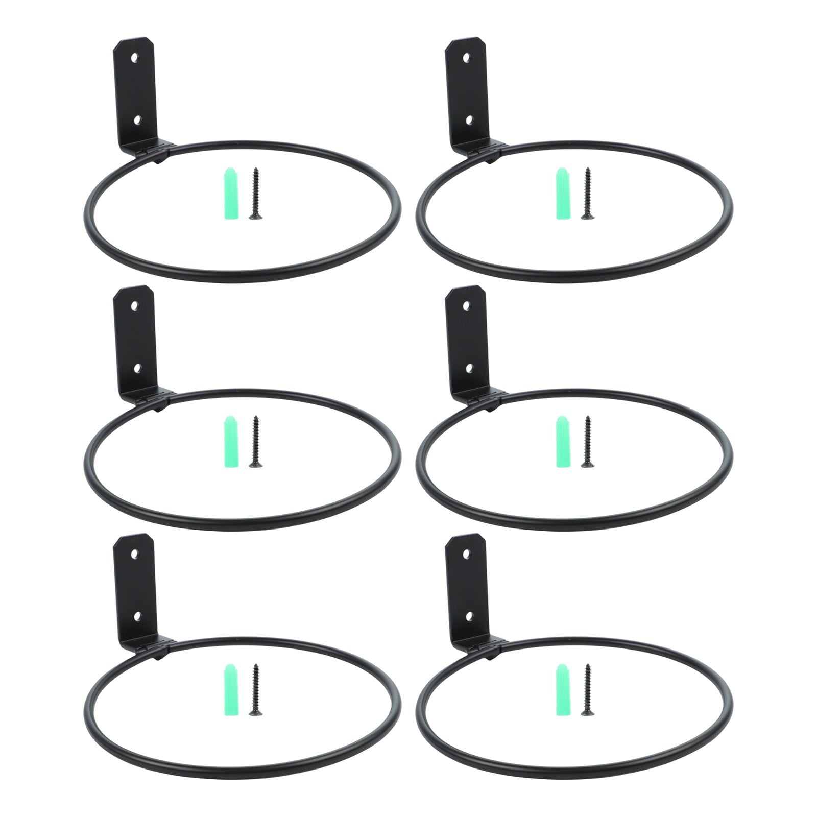 Fankenuo Effortless Setup Flower Pot Holder Rings with Flexible Arrangement Options 5in