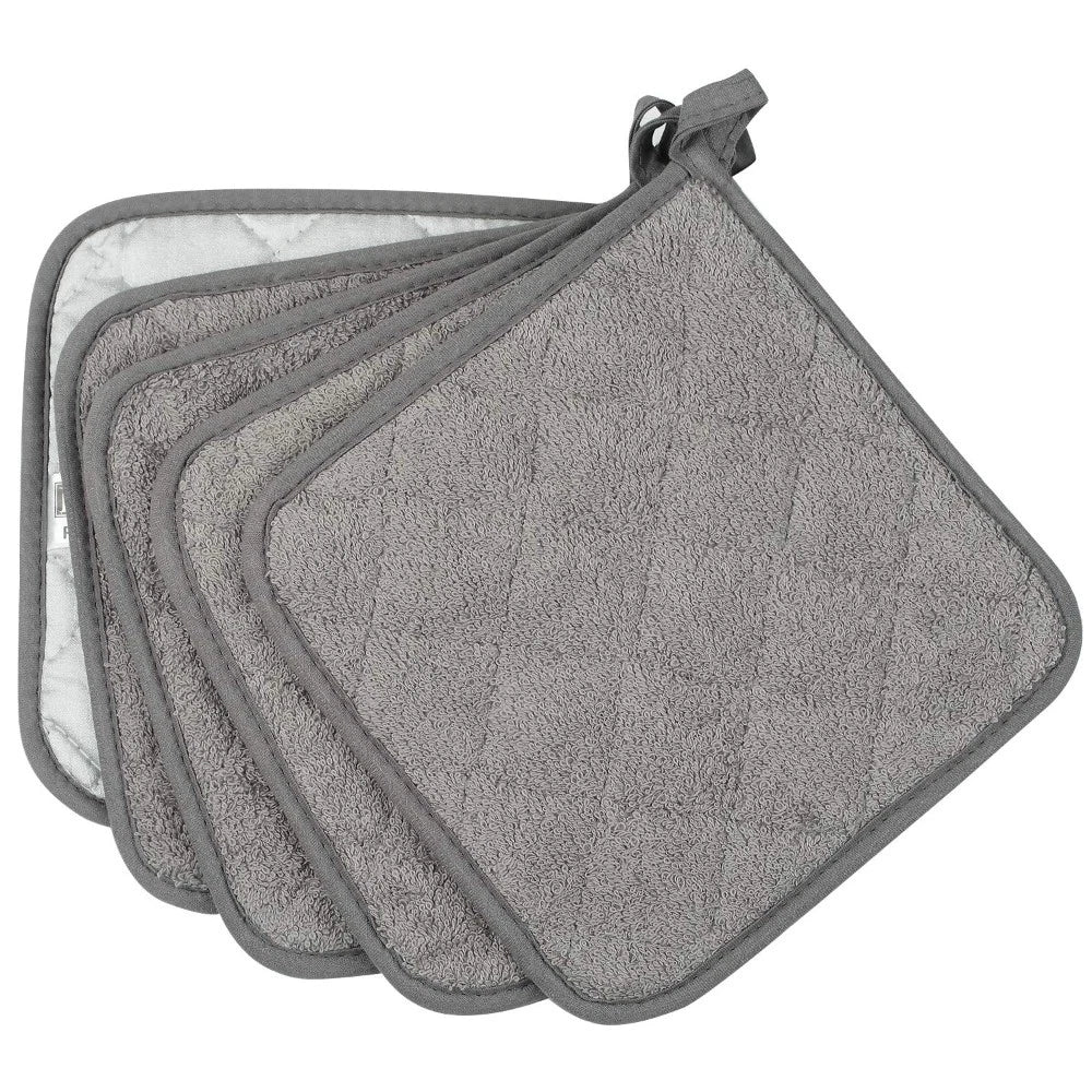 5 Pack Cotton Kitchen Pot Holder Heat Resistant Coaster Potholder For Cooking