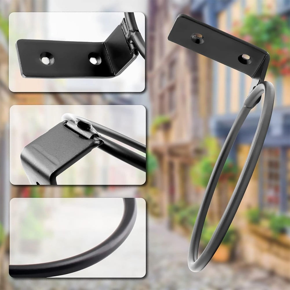 Fankenuo Effortless Setup Flower Pot Holder Rings with Flexible Arrangement Options 5in