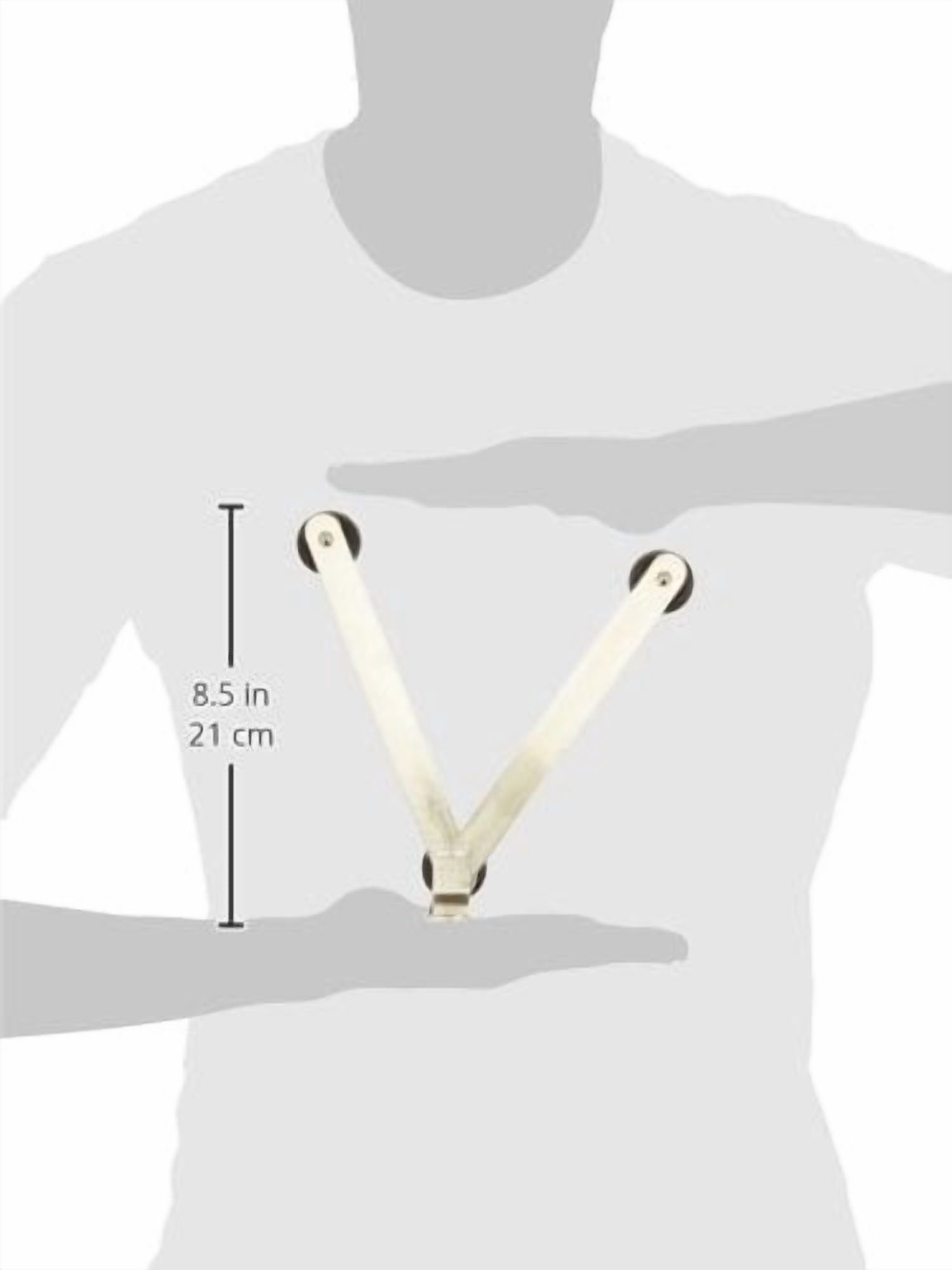 Sammons Preston Folding Pan Holder, Pot Stabilizer for One-Handed Use