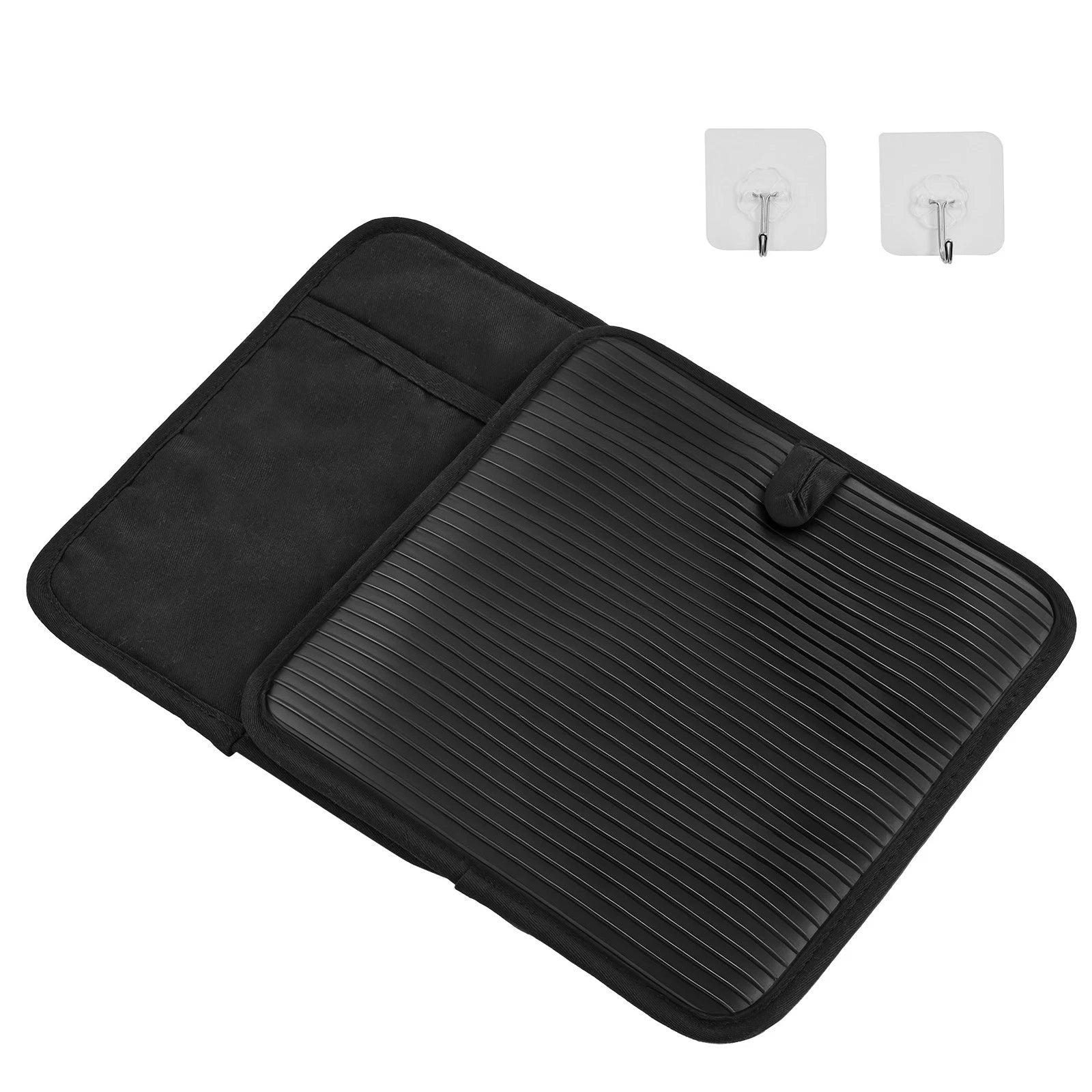 Uimoso Heat-Resistant Pot Holders 500°F With Non-Slip Silicone Strips, Set Of 2