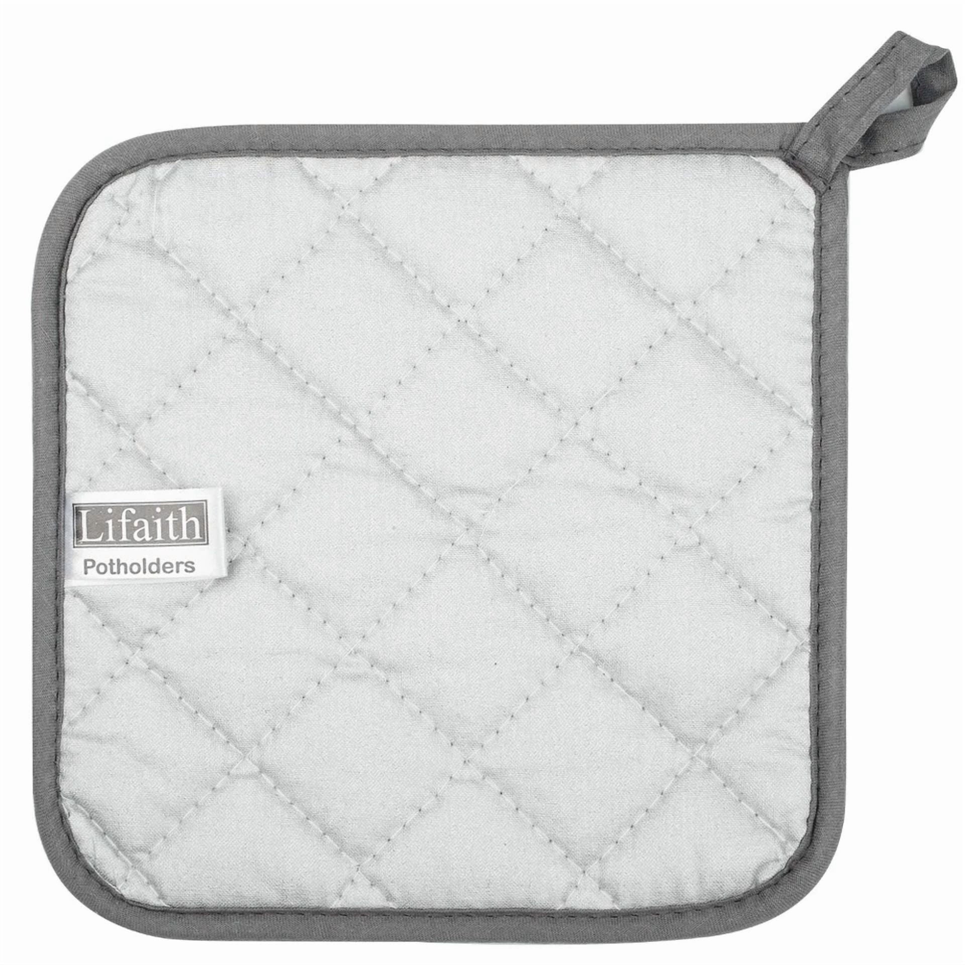 5 Pack Cotton Kitchen Pot Holder Heat Resistant Coaster Potholder For Cooking